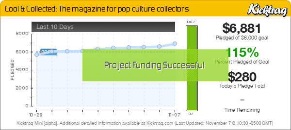 Cool & Collected: The magazine for pop culture collectors -- Kicktraq Mini Cool & Collected: The magazine for pop culture collectors -- Kicktraq Mini