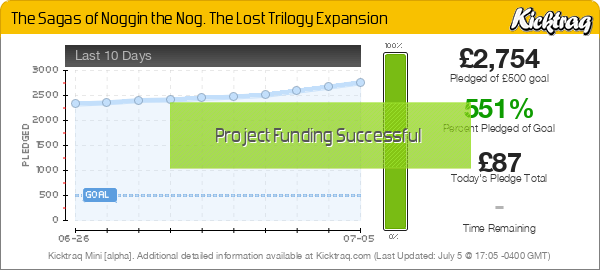 The Sagas of Noggin the Nog - The Lost Trilogy Expansion - Kicktraq Mini