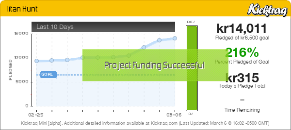 Titan Hunt -- Kicktraq Mini
