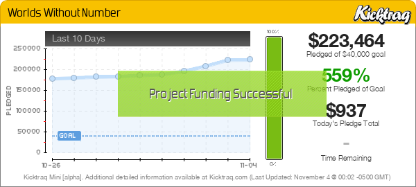 Worlds Without Number - Kicktraq Mini