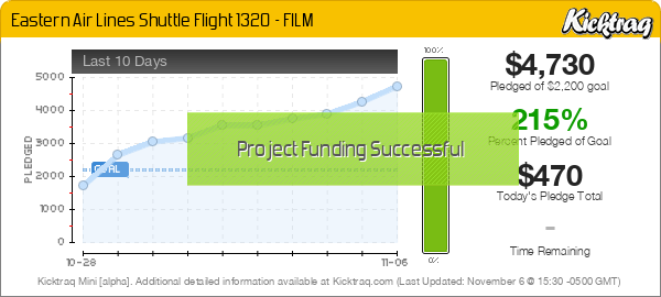 Eastern Air Lines Shuttle Flight 13 Film By Scott Wallace Kicktraq