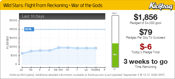 Wild Stars: Flight From Reckoning + War of the Gods -- Kicktraq Mini