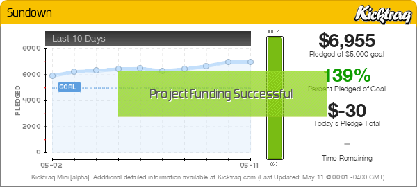 Sundown -- Kicktraq Mini