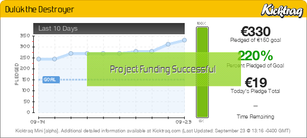 Dulük the Destroyer - Kicktraq Mini Dulük the Destroyer - Kicktraq Mini