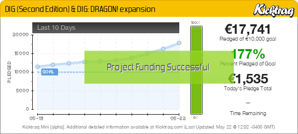 DIG (Second Edition) & DIG: DRAGON! expansion -- Kicktraq Mini