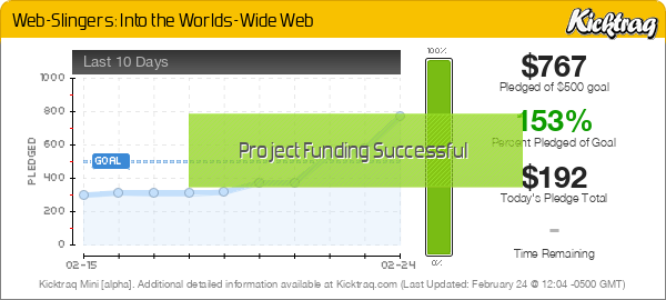 Web-Slingers: Into the Worlds-Wide Web -- Kicktraq Mini