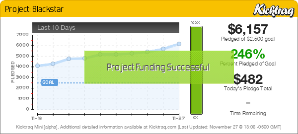 Project: Blackstar - Kicktraq Mini